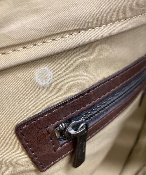 SLOW（スロウ）SLOW (スロウ) Bono square briefcase S ブラウンの古着・服飾アイテム