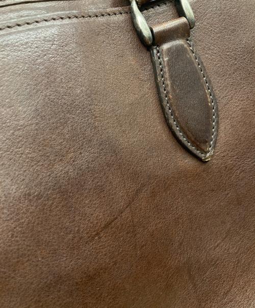 SLOW（スロウ）SLOW (スロウ) Bono square briefcase S ブラウンの古着・服飾アイテム