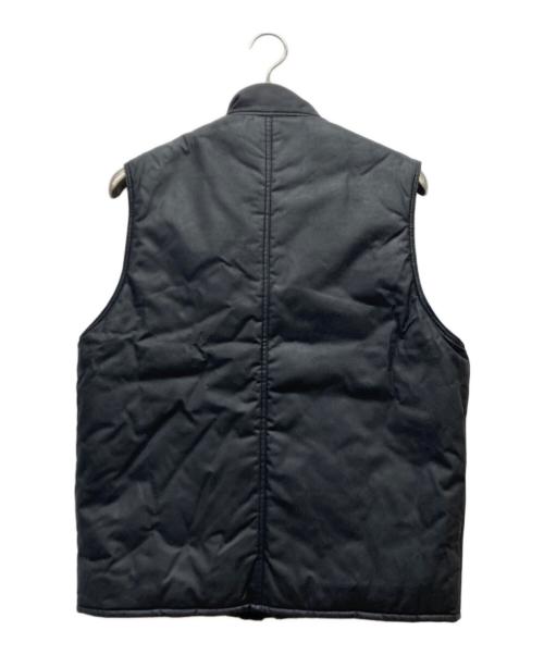 ADDICT CLOTHES（アディクト クローズ）ADDICT CLOTHES (アディクト クローズ) WAXED COTTON ULSTER VEST/Thinsulate ブラック サイズ:40の古着・服飾アイテム