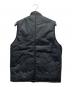 ADDICT CLOTHES (アディクト クローズ) WAXED COTTON ULSTER VEST/Thinsulate ブラック サイズ:40：30000円