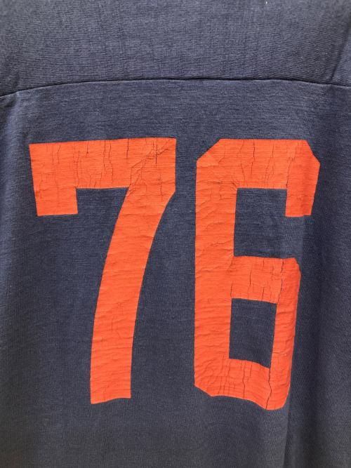 WAREHOUSE（ウエアハウス）WAREHOUSE (ウエアハウス) ナンバリングカットソー/フットボールTEE ネイビー サイズ:40の古着・服飾アイテム