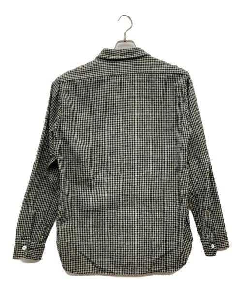 WAREHOUSE（ウエアハウス）WAREHOUSE (ウエアハウス) LONG SLEEVE CHECK WORK SHIRTS グレー×ブラック サイズ:40の古着・服飾アイテム