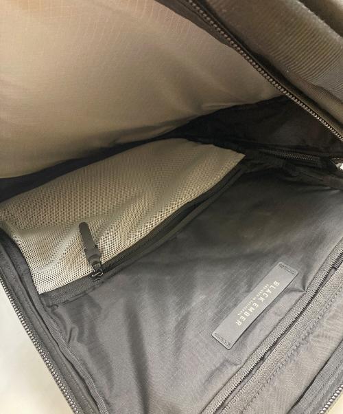 BLACK EMBER（ブラックエンバー）BLACK EMBER (ブラックエンバー) RECTANGLE 2WAY PACK 2WAYブリーフケース ブラックの古着・服飾アイテム