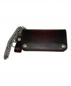 FUNNYファニー）の古着「トラッカーズウォレット ブライドル」｜ブラウン