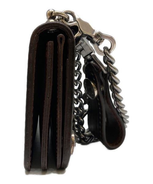 FUNNY（ファニー）FUNNY (ファニー) トラッカーズウォレット ブライドル ブラウンの古着・服飾アイテム