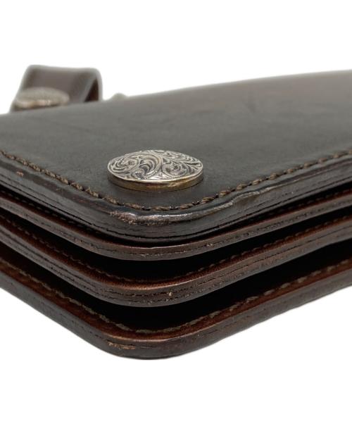 FUNNY（ファニー）FUNNY (ファニー) トラッカーズウォレット ブライドル ブラウンの古着・服飾アイテム