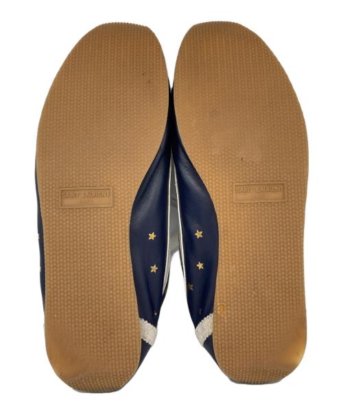 Saint Laurent Paris（サンローランパリ）Saint Laurent Paris (サンローランパリ) スターデザインローカットスニーカー ネイビー サイズ:43の古着・服飾アイテム