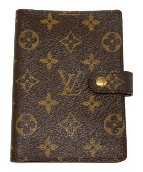LOUIS VUITTON（ルイ ヴィトン）LOUIS VUITTON (ルイ ヴィトン) アジェンダPM 手帳カバー ブラウンの古着・服飾アイテム