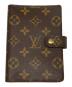 LOUIS VUITTON（ルイ ヴィトン）の古着「アジェンダPM 手帳カバー」｜ブラウン