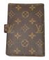 LOUIS VUITTON (ルイ ヴィトン) アジェンダPM 手帳カバー ブラウン：9000円