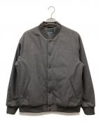 green label relaxingグリーンレーベルリラクシング）の古着「シンサレート アワード ジャケット」｜グレー