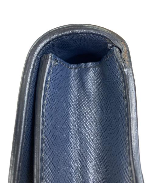 PRADA（プラダ）PRADA (プラダ) サフィアーノレザークラッチバッグ ネイビー サイズ:記載なしの古着・服飾アイテム