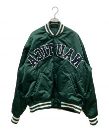 NAUTICA（ノーティカ）の古着「リバーシブルスタジャン」｜グリーン