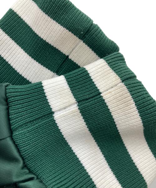 NAUTICA（ノーティカ）NAUTICA (ノーティカ) リバーシブルスタジャン グリーン サイズ:Mの古着・服飾アイテム