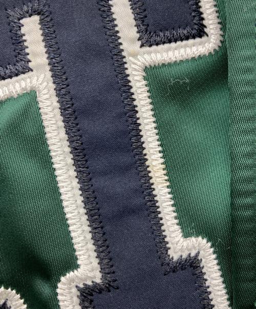 NAUTICA（ノーティカ）NAUTICA (ノーティカ) リバーシブルスタジャン グリーン サイズ:Mの古着・服飾アイテム