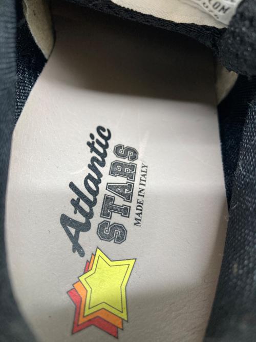 atlantic stars（アトランティックスターズ）atlantic stars (アトランティックスターズ) ローカットスニーカー ブラック サイズ:SIZE 35の古着・服飾アイテム