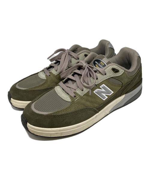 NEW BALANCE（ニューバランス）NEW BALANCE (ニューバランス) NB Numeric Andrew Reynolds 933 オリーブ サイズ:26.5cmの古着・服飾アイテム