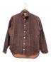 Tender（テンダー）の古着「LONG SLEEVE TAIL SHIRT」｜ブラウン