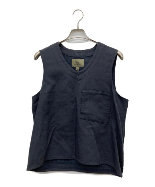 NIGEL CABOURN（ナイジェルケーボン）NIGEL CABOURN (ナイジェルケーボン) ウールプルオーバーベスト ネイビー サイズ:46の古着・服飾アイテム