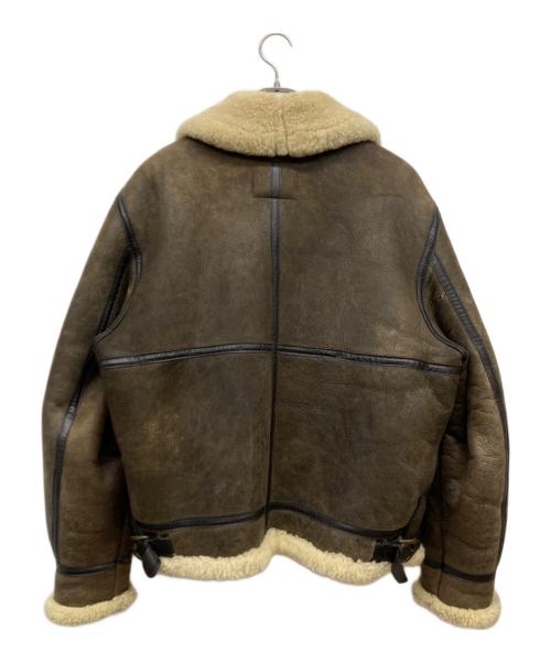 Schott（ショット）Schott (ショット) TYPE B-3 ムートンフライトジャケット ブラウン サイズ:40の古着・服飾アイテム