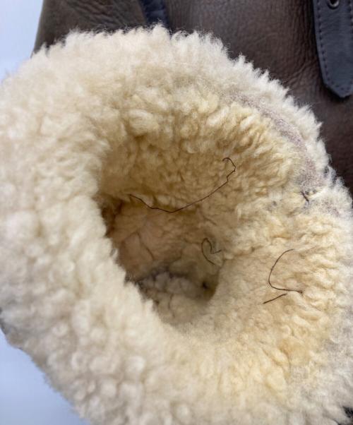 Schott（ショット）Schott (ショット) TYPE B-3 ムートンフライトジャケット ブラウン サイズ:40の古着・服飾アイテム