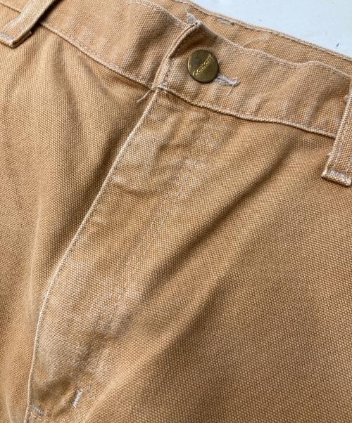 CarHartt（カーハート）CarHartt (カーハート) ダックダブルニーパンツ ベージュ サイズ:33×32の古着・服飾アイテム