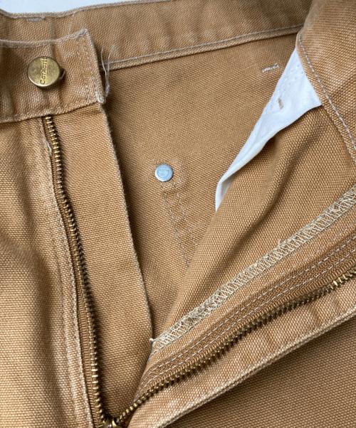 CarHartt（カーハート）CarHartt (カーハート) ダックダブルニーパンツ ベージュ サイズ:33×32の古着・服飾アイテム