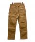 CarHartt (カーハート) ダックダブルニーパンツ ベージュ サイズ:33×32：14000円