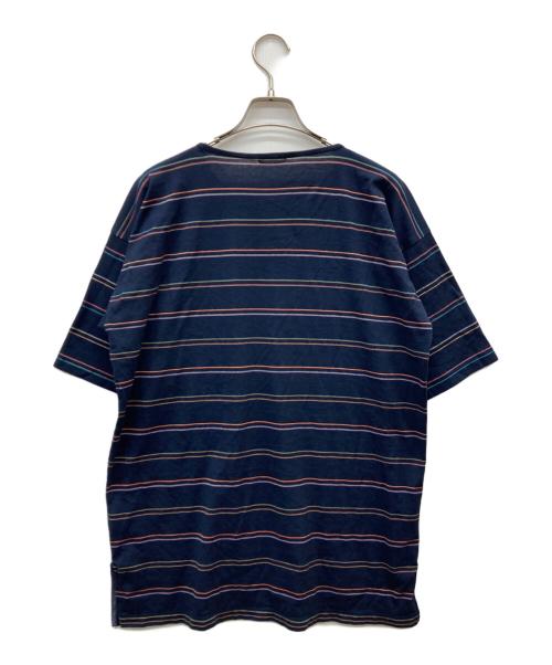 NICENESS（ナイスネス）NICENESS (ナイスネス) SANDIN / サンディン (ポケットTシャツ S/S) ネイビー サイズ:Lの古着・服飾アイテム