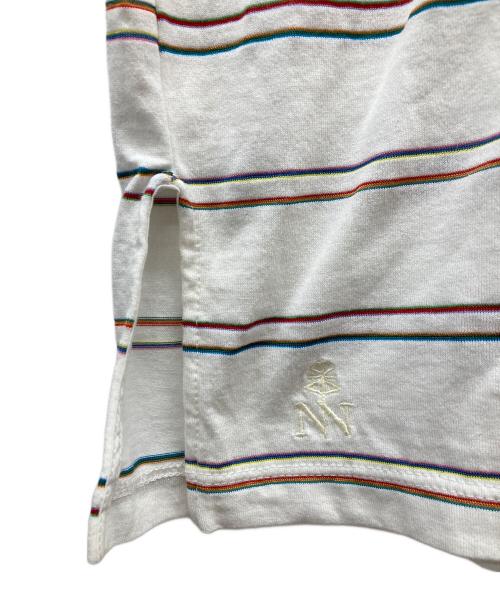 NICENESS（ナイスネス）NICENESS (ナイスネス) SANDIN / サンディン (ポケットTシャツ S/S) ホワイト サイズ:Lの古着・服飾アイテム