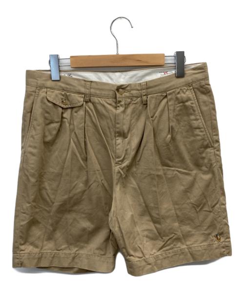 POLO RALPH LAUREN（ポロ・ラルフローレン）POLO RALPH LAUREN (ポロ・ラルフローレン) POLO CHINO タックショーツ ベージュ サイズ:33の古着・服飾アイテム