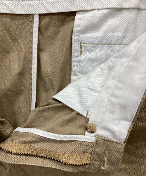 POLO RALPH LAUREN（ポロ・ラルフローレン）POLO RALPH LAUREN (ポロ・ラルフローレン) POLO CHINO タックショーツ ベージュ サイズ:33の古着・服飾アイテム