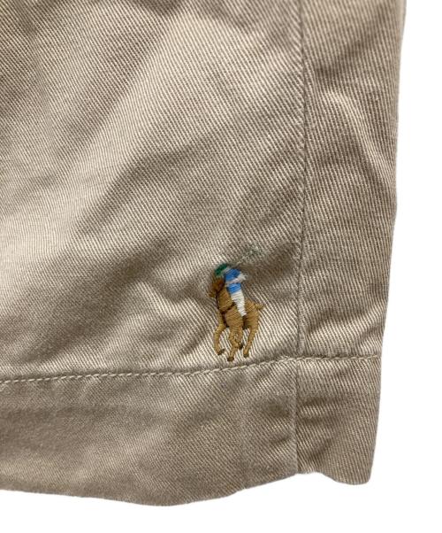 POLO RALPH LAUREN（ポロ・ラルフローレン）POLO RALPH LAUREN (ポロ・ラルフローレン) POLO CHINO タックショーツ ベージュ サイズ:33の古着・服飾アイテム
