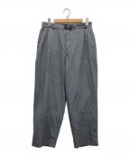 THE NORTHFACE PURPLELABELザ・ノースフェイス パープルレーベル）の古着「25SS Striped Field Pants」｜グレー