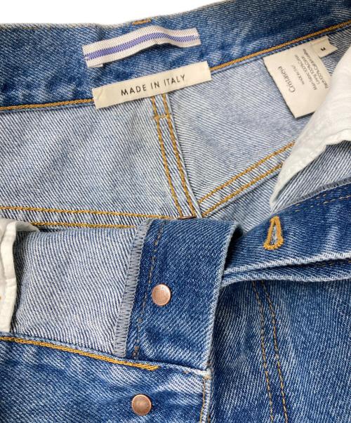 CristaSeya（クリスタセヤ）Cristaseya (クリスタセヤ) HIGH-WAISTED JEANS ブルー サイズ:Mの古着・服飾アイテム