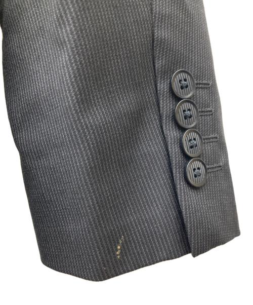 EMPORIO ARMANI（エンポリオアルマーニ）EMPORIO ARMANI (エンポリオアルマーニ) M LINE セットアップスーツ ブラック サイズ:46の古着・服飾アイテム