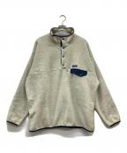 Patagoniaパタゴニア）の古着「フリース シンチラ・スナップTP/O」｜グレー