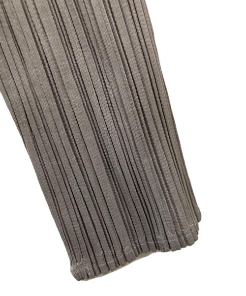 PLEATS PLEASE（プリーツプリーズ）PLEATS PLEASE (プリーツプリーズ) プリーツカーディガン グレー サイズ:3の古着・服飾アイテム