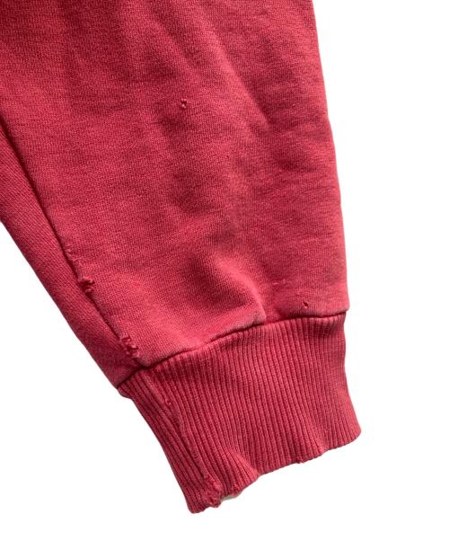 stussy（ステューシー）stussy (ステューシー) プリントスウェット レッド サイズ:Lの古着・服飾アイテム