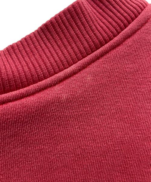 stussy（ステューシー）stussy (ステューシー) プリントスウェット レッド サイズ:Lの古着・服飾アイテム