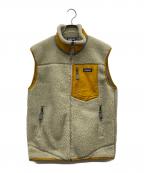 Patagoniaパタゴニア）の古着「クラシック レトロX ベスト」｜ベージュ×イエロー