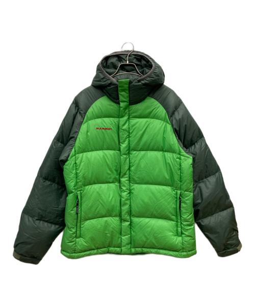 MAMMUT（マムート）MAMMUT (マムート) Ice Free Hooded Down Jacket グリーン サイズ:Lの古着・服飾アイテム