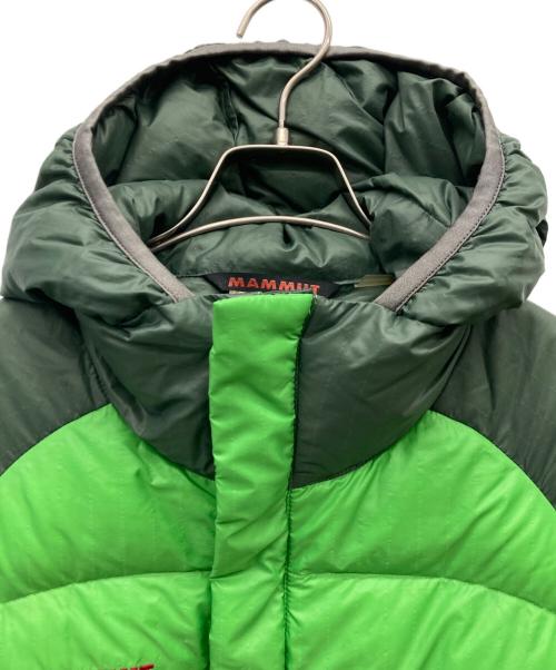 MAMMUT（マムート）MAMMUT (マムート) Ice Free Hooded Down Jacket グリーン サイズ:Lの古着・服飾アイテム