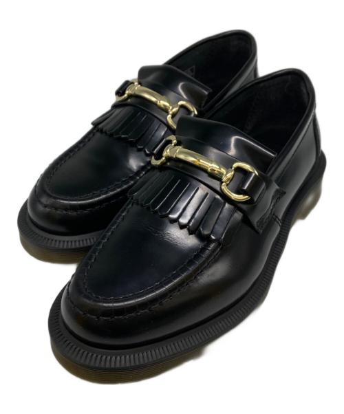 Dr.Martens（ドクターマーチン）Dr.Martens (ドクターマーチン) ADRIAN SNAFFLE ビットローファー ブラック サイズ:4の古着・服飾アイテム