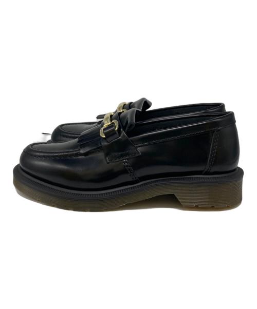 Dr.Martens（ドクターマーチン）Dr.Martens (ドクターマーチン) ADRIAN SNAFFLE ビットローファー ブラック サイズ:4の古着・服飾アイテム