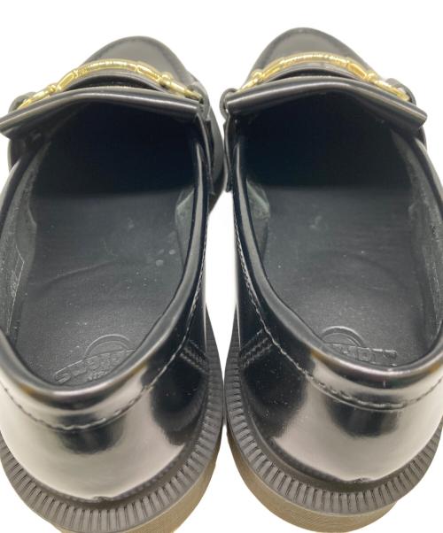 Dr.Martens（ドクターマーチン）Dr.Martens (ドクターマーチン) ADRIAN SNAFFLE ビットローファー ブラック サイズ:4の古着・服飾アイテム