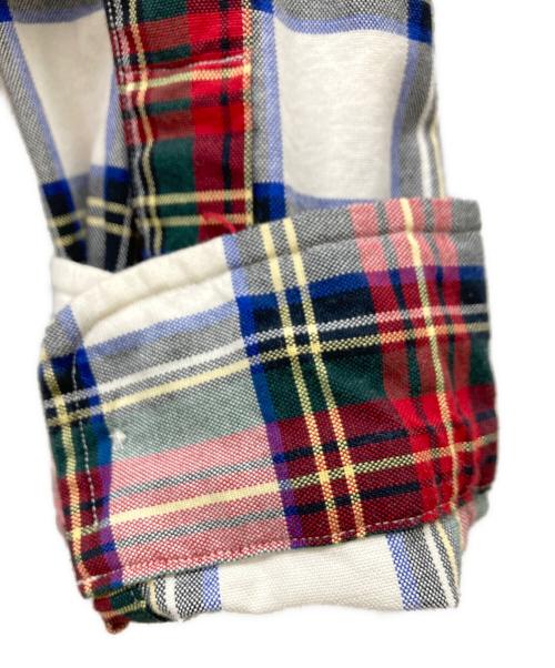 RALPH LAUREN（ラルフローレン）RALPH LAUREN (ラルフローレン) タータンチェックBDシャツ レッド×グリーン サイズ:Lの古着・服飾アイテム