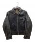 THE REAL McCOY'S（ザ・リアルマッコイズ）の古着「レザースポーツジャケット」｜ブラック