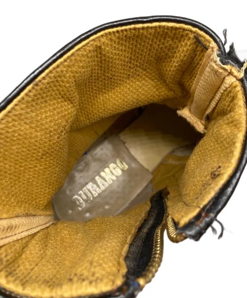 durango（デュランゴ）durango (デュランゴ) サイドジップウエスタンブーツ ブラック サイズ:記載なしの古着・服飾アイテム