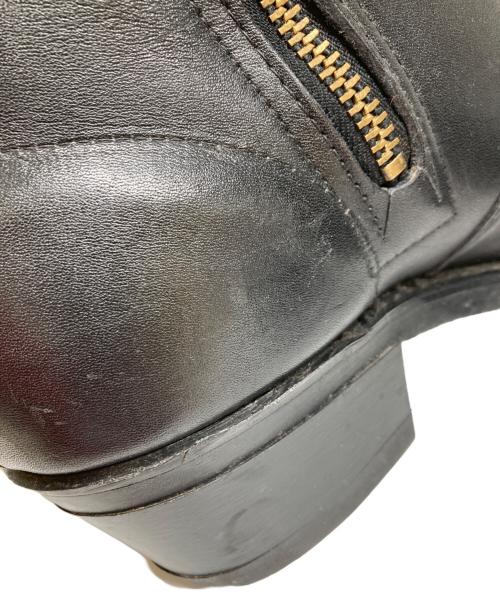 durango（デュランゴ）durango (デュランゴ) サイドジップウエスタンブーツ ブラック サイズ:記載なしの古着・服飾アイテム